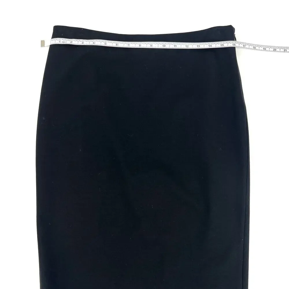 Elie Tahari Womens Black Pencil Skirt Nordstrom Size 10 Preowned